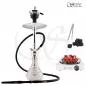 Preview: Shisha Set Aladin Alux 5 - silver