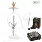 Preview: Shisha Set INVI Tesseract Edelstahl