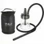 Preview: Shisha Set INVI Nano Edelstahl Gun Metal Black Edition