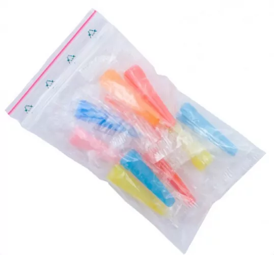 Hygienemundstück - innen - farbig - 10er Pack