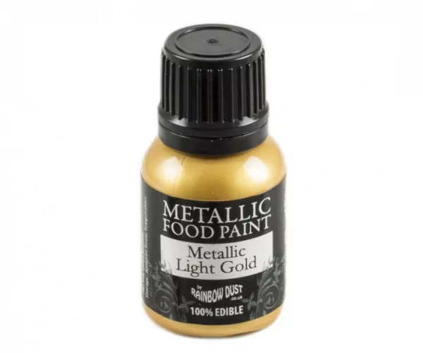 Rainbow Dust Metallic Paint - Light Gold
