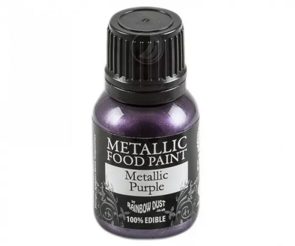 Rainbow Dust Metallic Paint - Purple