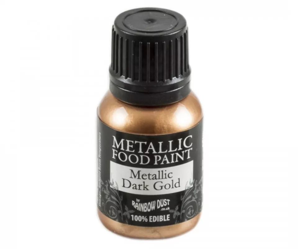 Rainbow Dust Metallic Paint - Dark Gold
