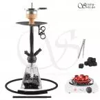 Shisha Set Amy I need you Schwarz/Schwarz-Matt