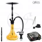 Shisha Set Aladin Alux 4 - orange