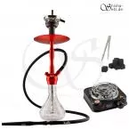 Shisha Set Aladin Alux 5 - red