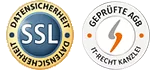 SSL Zertifikat und geprüfte AGBs